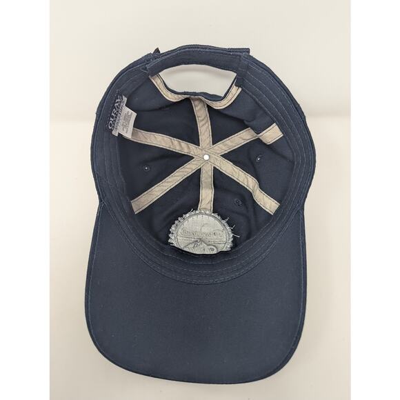 Vintage Paramount Pictures Studios Adjustable Navy Bue Hat Cap Strapback - Picture 6 of 7